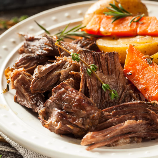 CARNE MECHADA CON AGREGADO